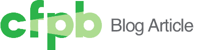 CFPB Blog Article green text logo