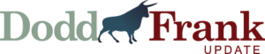 Dodd Frank Update logo with blue rhino silhouette