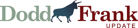 Dodd Frank Update logo with blue rhino silhouette