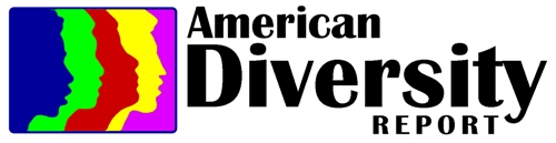 Logo of American Diversity Report with colorful profiles