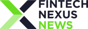 Fintech Nexus News logo in green and black