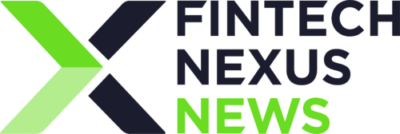 Fintech Nexus News logo in green and black