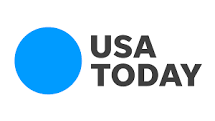 USA Today logo with blue circle