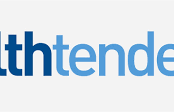 Partial blue logo text 'thtende'